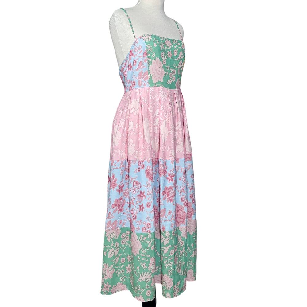Petal & Pup SHELBY MIDI DRESS SZ L Floral Multicolor - Picture 10 of 12